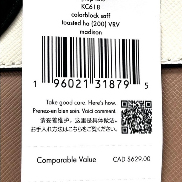 Includes NWT Matching Wallet - Like New Kate Spade Laptop Bag - Picture 10 of 15